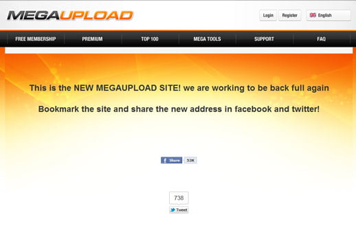 Difunden nueva dirección IP para Megaupload megaupload1