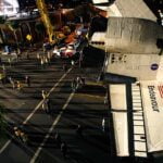 Fotogalería del transbordador Endeavour recorriendo las calles de California la me 1012 shuttle 405 2