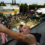 Fotogalería del transbordador Endeavour recorriendo las calles de California la me 1013 shuttle20 wjs