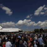 Fotogalería del transbordador Endeavour recorriendo las calles de California shuttle endeavour22
