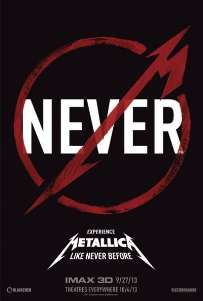 Presentan el primer tráiler de la película en 3D de Metallica: Through the never Metallica Poster Through The Never