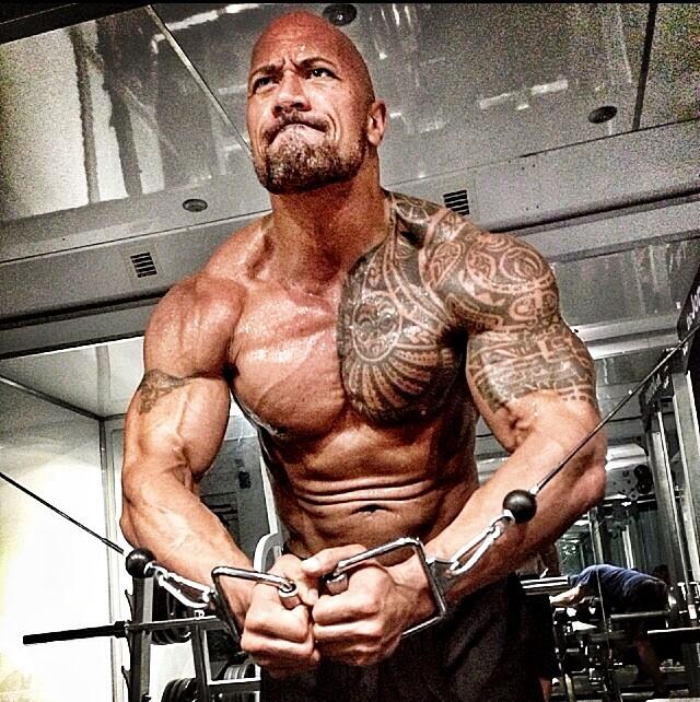 La dieta de Dwayne "The Rock" Johnson para ser Hércules incluye 7 comidas al día Foto tomada de Twitter