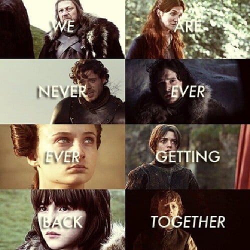 Reacciones y memes del episodio “Rains of Castamere” de Game of Thrones post 20829 Game of Thrones Starks We Are