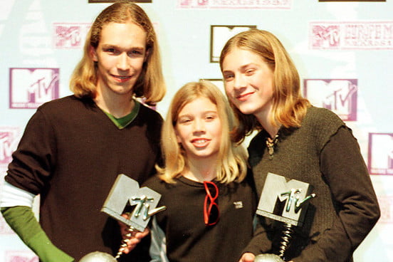 Los peores peinados en la historia de la música Hanson