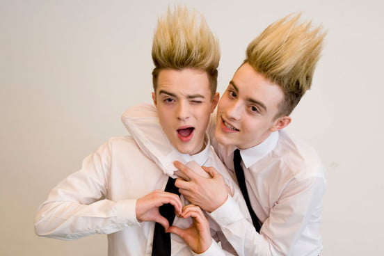 Los peores peinados en la historia de la música Jedward