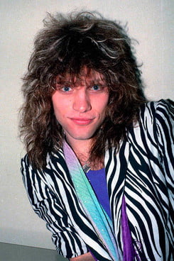 Los peores peinados en la historia de la música Jon Bon Jovi