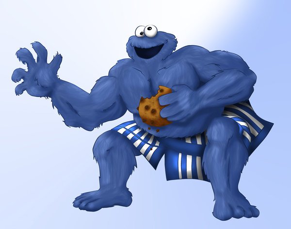 Crean juego de Street Fighter con personajes de `Plaza Sésamo´ Sesame Street Fighter C Monda by gavacho13