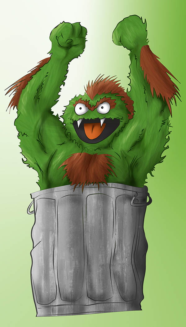 Crean juego de Street Fighter con personajes de `Plaza Sésamo´ Sesame Street Fighter Oska by gavacho13