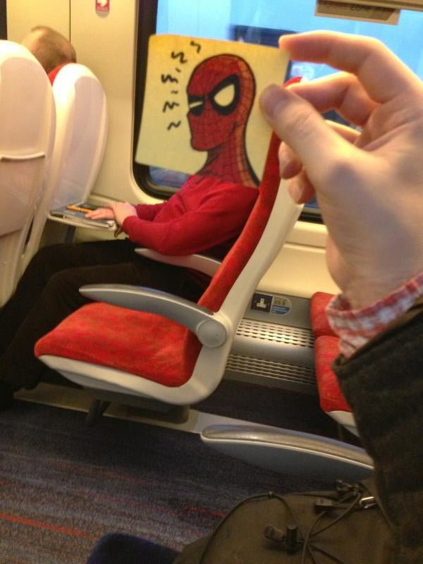 Spiderman de viaje