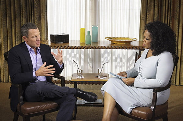 The Armstrong Lie: La obsesión de ganar Lance Armstrong, Oprah Winfrey
