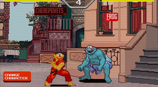 sesame street fighter