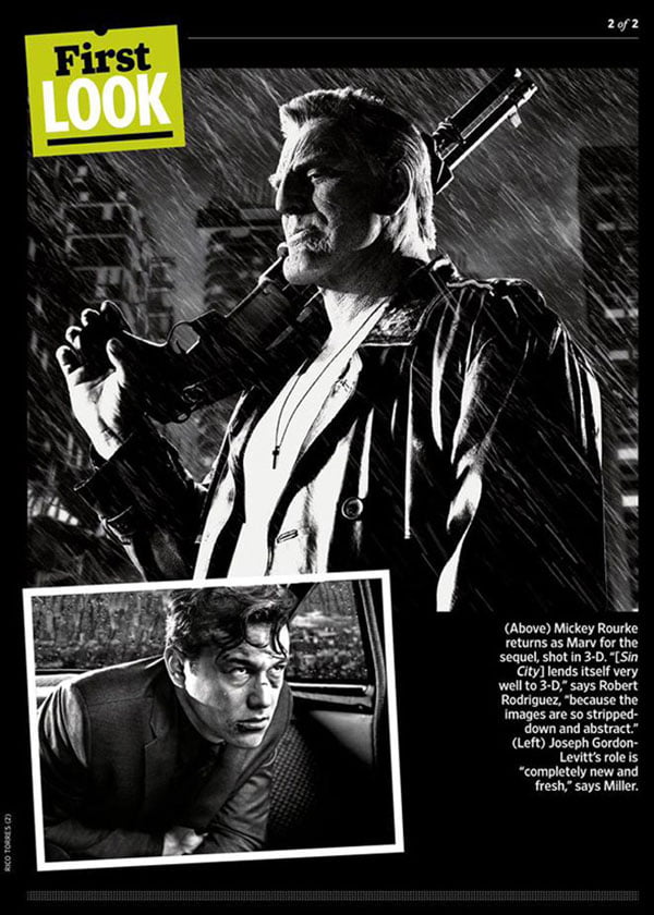 sin city a dame to kill for marv sin city dame to fill for rourke gordon levitt