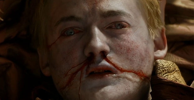La boda purpura y el destino de Joffrey game-of-thrones-season-4-purple-wedding-joffrey-dead