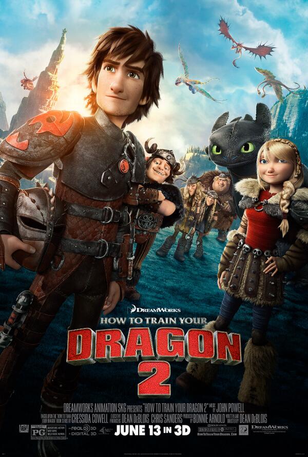 Mira los primeros 5 minutos de Como Entrenar a tu Dragón 2 how-to-train-your-dragon-2-poster1