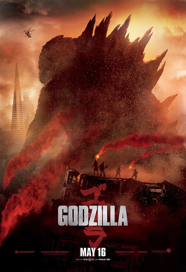 Godzilla 2014 busca ser fiel a 60 años de historia godzilla poster2