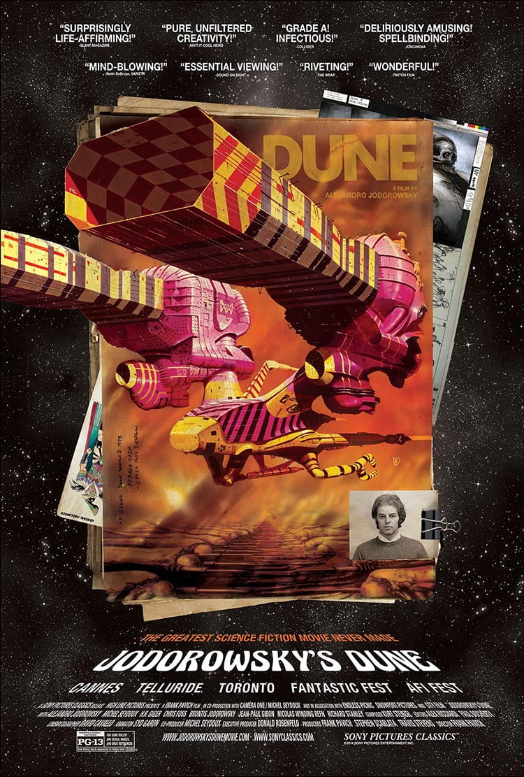 Jodorowsky´s Dune, la mayor película de culto jamás filmada jodorowsky-dune