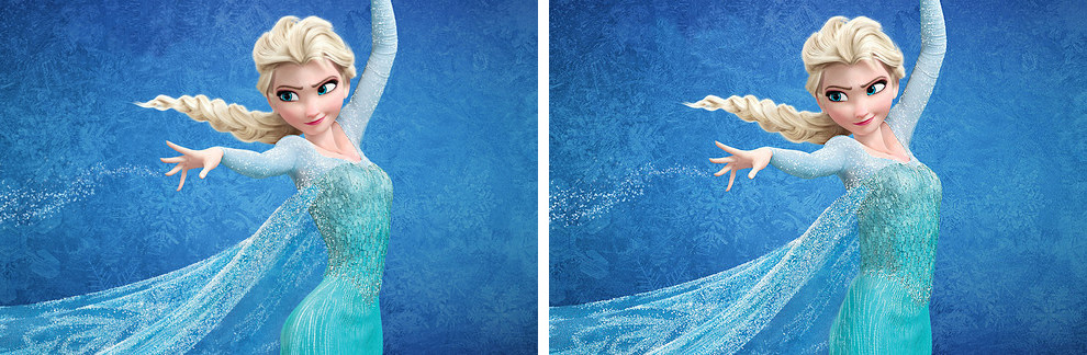 Si las princesas de Disney tuvieran cinturas realistas elsa