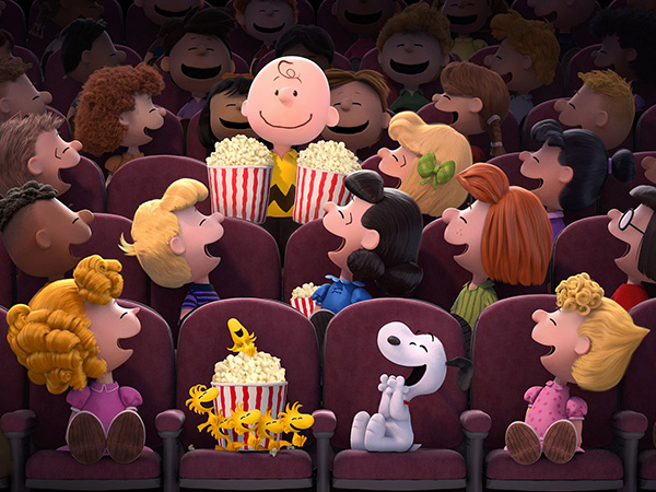 peanuts movie theater