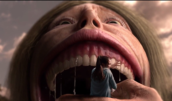 attack on titan real ad