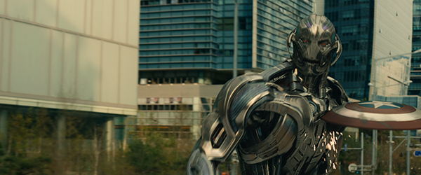 Reseña de Avengers: Age of Ultron, esto ya lo ví Marvel's Avengers: Age Of Ultron..Ultron (voiced by James Spader)..Ph: Film Frame..?Marvel 2015