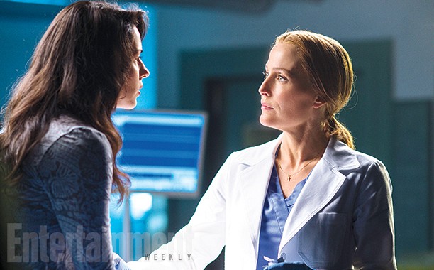 Primeras imágenes de los X-Files 2015 Gillian Anderson as Scully in The X Files Revival