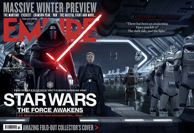 Revelan heroes y villanos de Star Wars: The Force Awakens star-wars-force-awakens-empire-cover