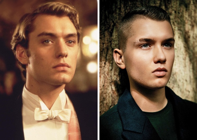 15 Actores famosos que parecen gemelos de sus hijos jude-law-rafferty-law