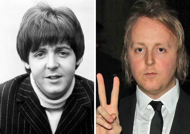 15 Actores famosos que parecen gemelos de sus hijos paul-mccartney-james-mccartney