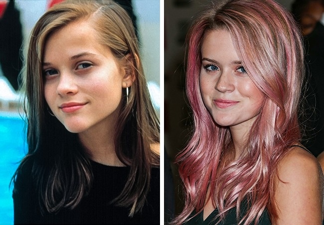 15 Actores famosos que parecen gemelos de sus hijos reese-witherspoon-ava-phillippe