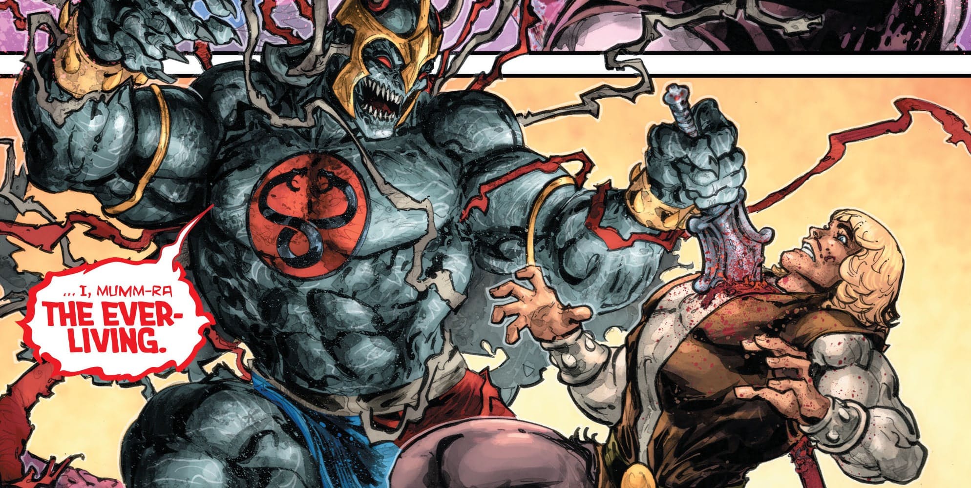 He Man Thundercats Comic Stabbed
