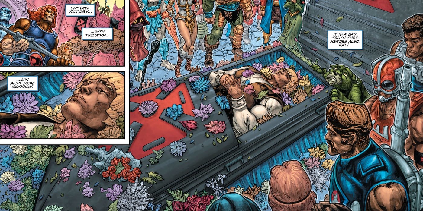 Thundercats He Man Comic Funeral