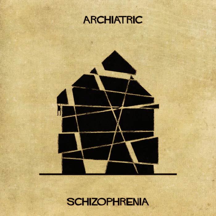 arquitectura esquizofrenia