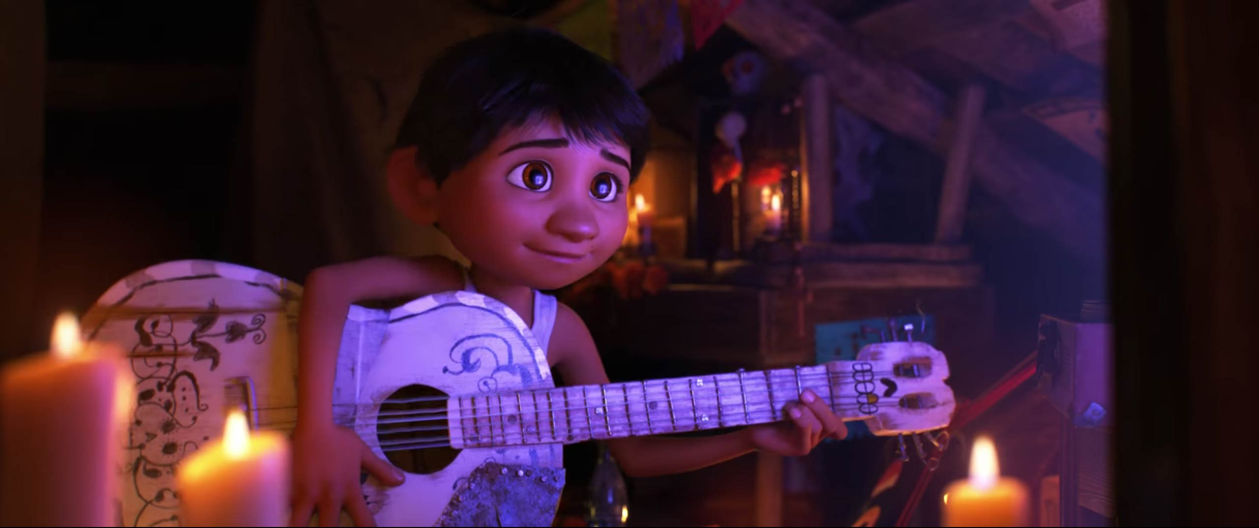 Primer avance de Coco desnuda la poca creatividad de Pixar y Disney Coco guitarra libro de la vida