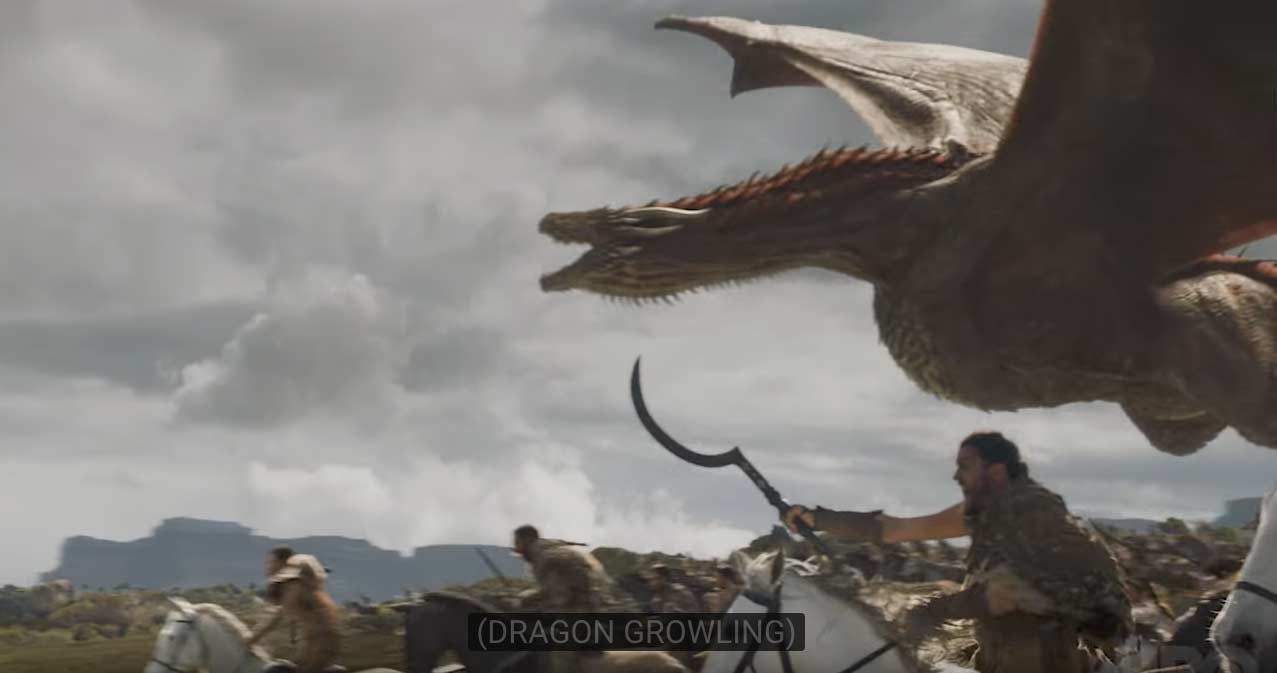 game of thrones dragons