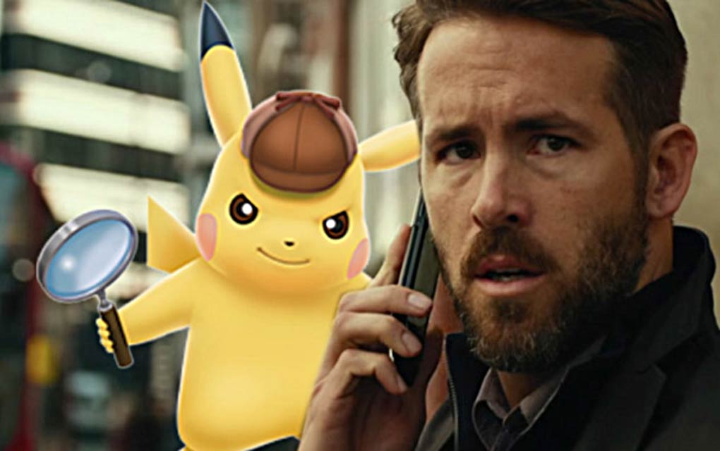 Detective Pikachu, la adaptación live-action de Pokemon se estrena en 2019 reynolds pikachu
