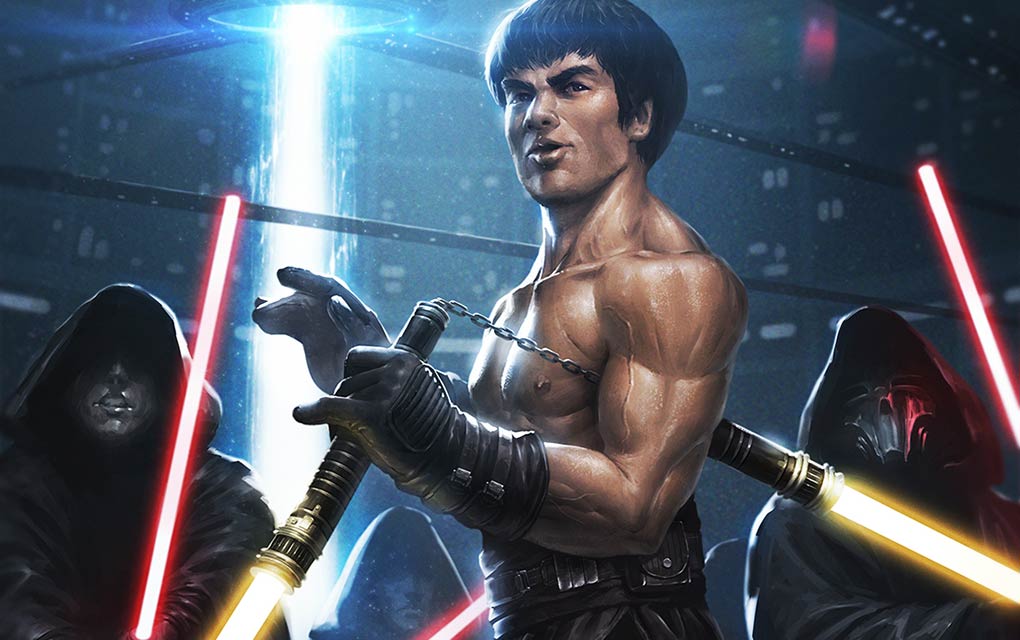 bruce lee jedi star wars