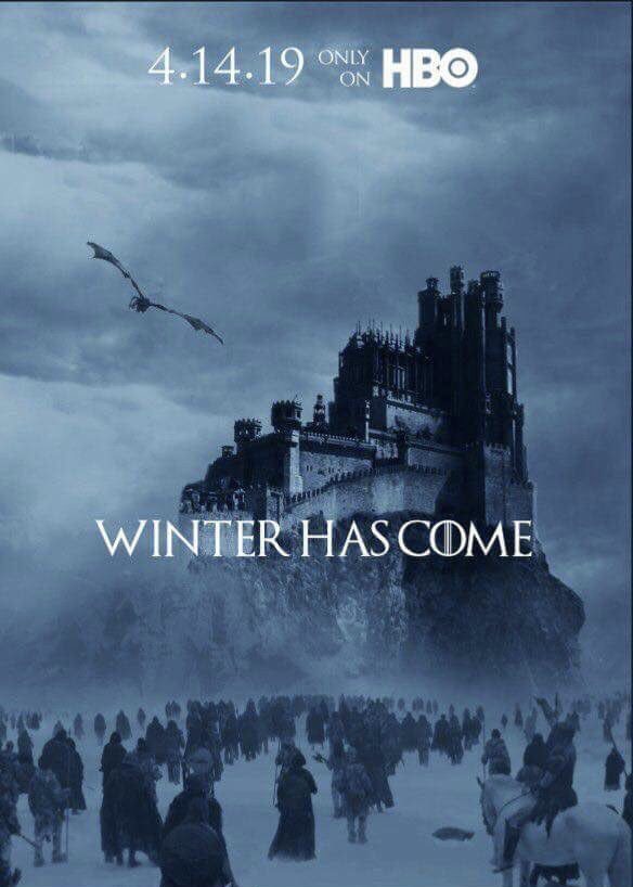 Game of Thrones poster temporada 9