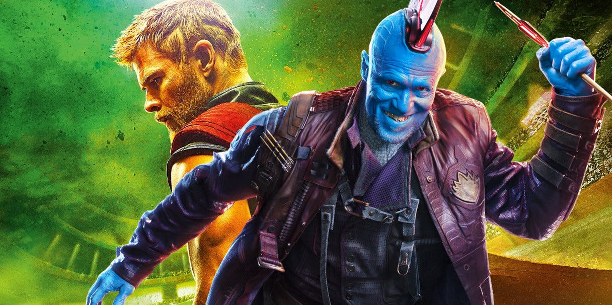 Thor Rangarok with Yondu