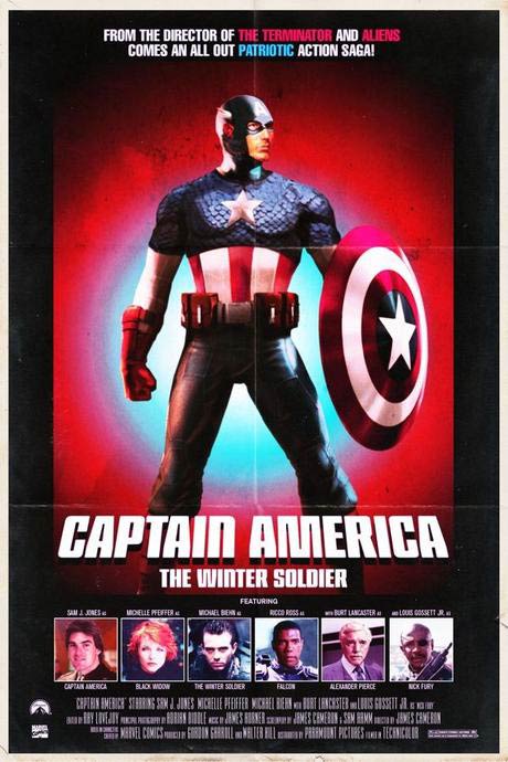 posters retro marvel Capitan America