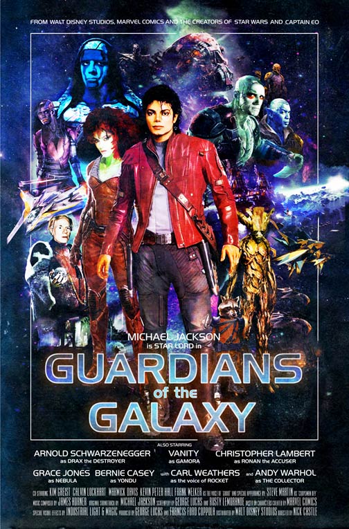 posters retro marvel Guardianes de la