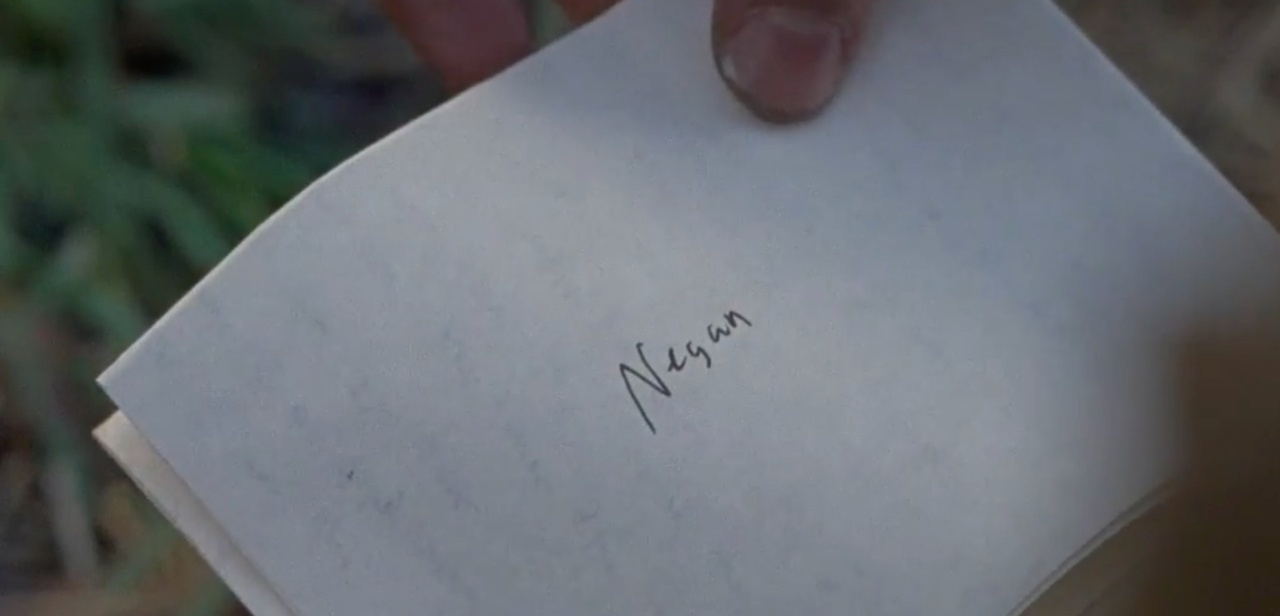 Carta para Negan