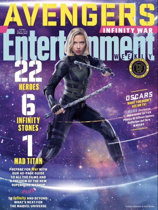 Todo lo que debes de saber antes de ver Avengers: Infinity War EW Avengers Black Widow