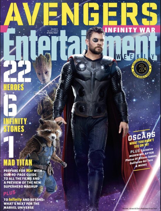 EW Avengers Thor Groot Rocket