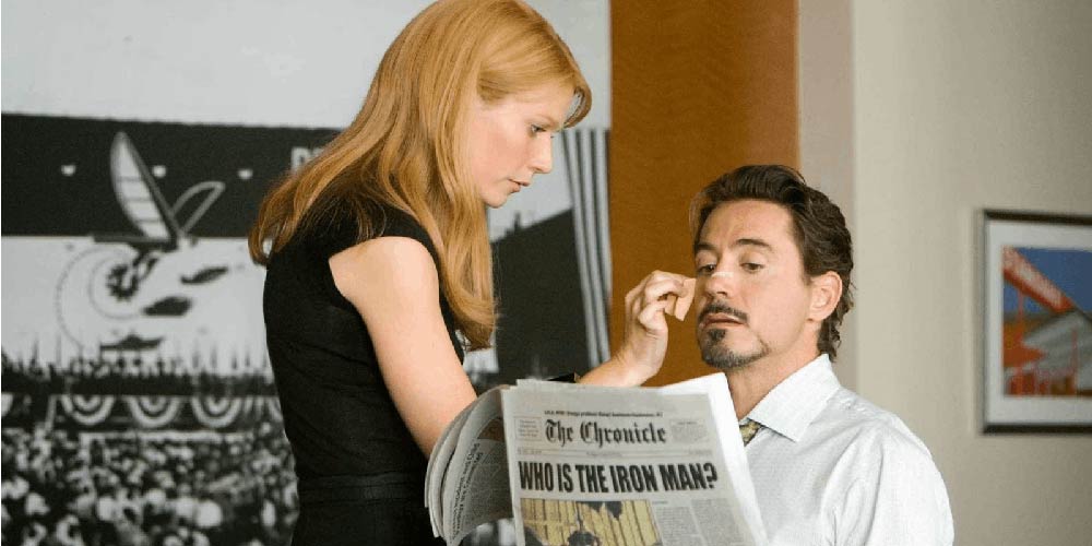 Tony Stark Pepper Potts Iron Man