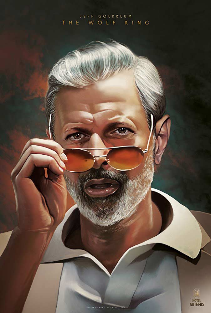 Hotel Artemis poster Jeff Goldblum