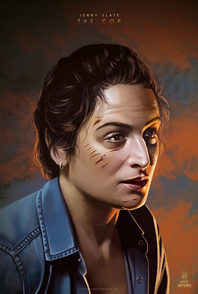 Hotel Artemis poster Jenny Slate
