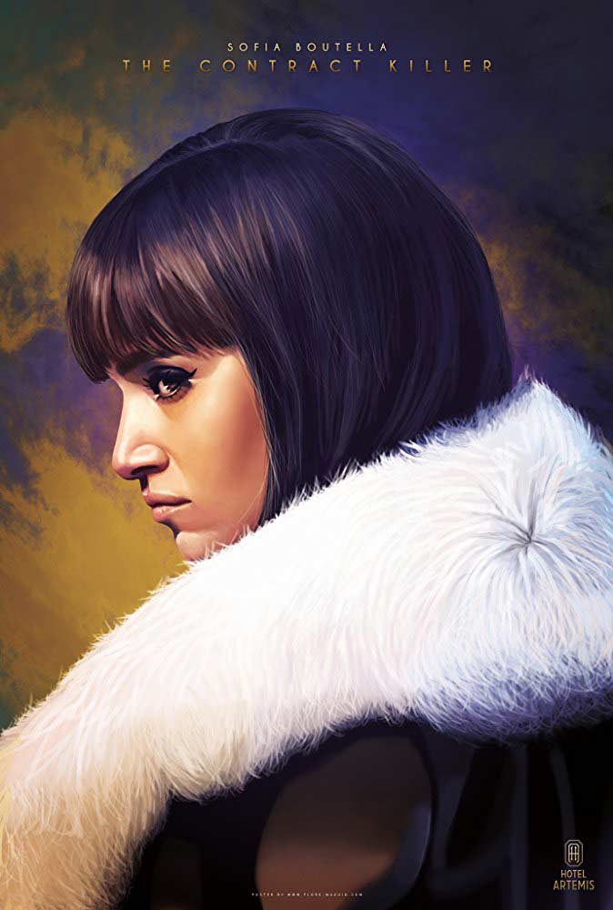 Hotel Artemis poster Sofia Boutella