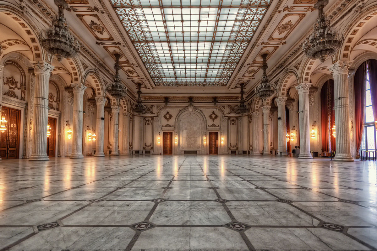 Bucharest Palace of the Parliament Ballroom