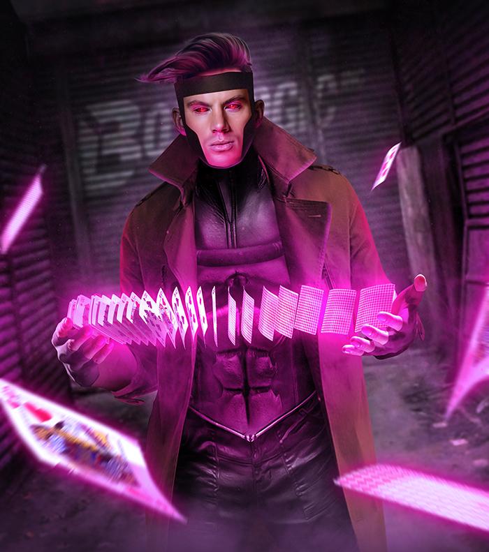 Channing Tatum as Gambit fan art