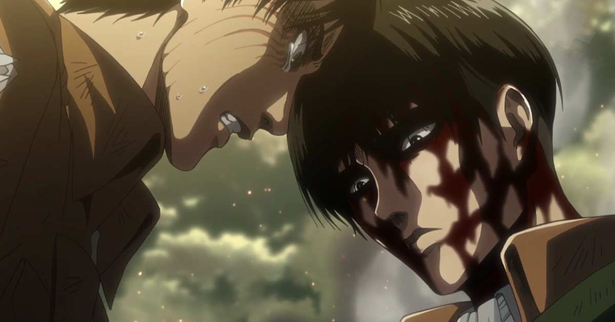 Shingeki No Kyojin escena episodio 13